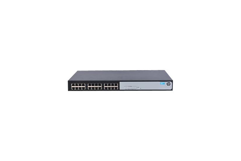 Hpe Officeconnect 1420 24g Switch 24 Porte Ikke Administreret Monterbar På Stativ