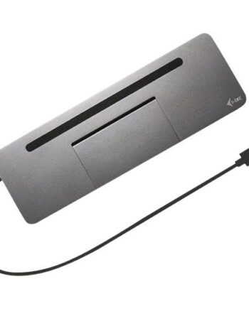 -tec Usb-  Metal Ergonomic 4k 3x Display Docking Station   Power Delivery Dockingstation Usb-    Thunderbolt   Vga  Hdmi  Dp 1gbe