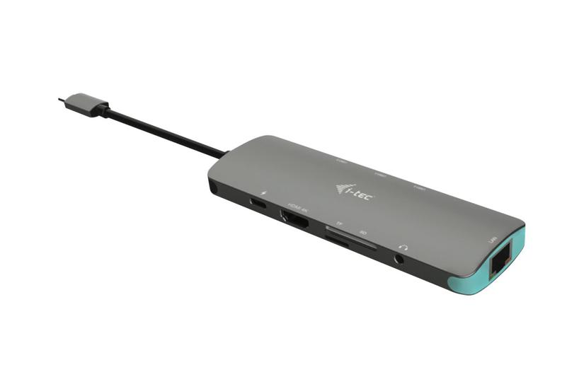 -tec Usb- Metal Nano Docking Station 4k Hdmi Lan Power Delivery Dockingstation Usb- Hdmi 1gbe