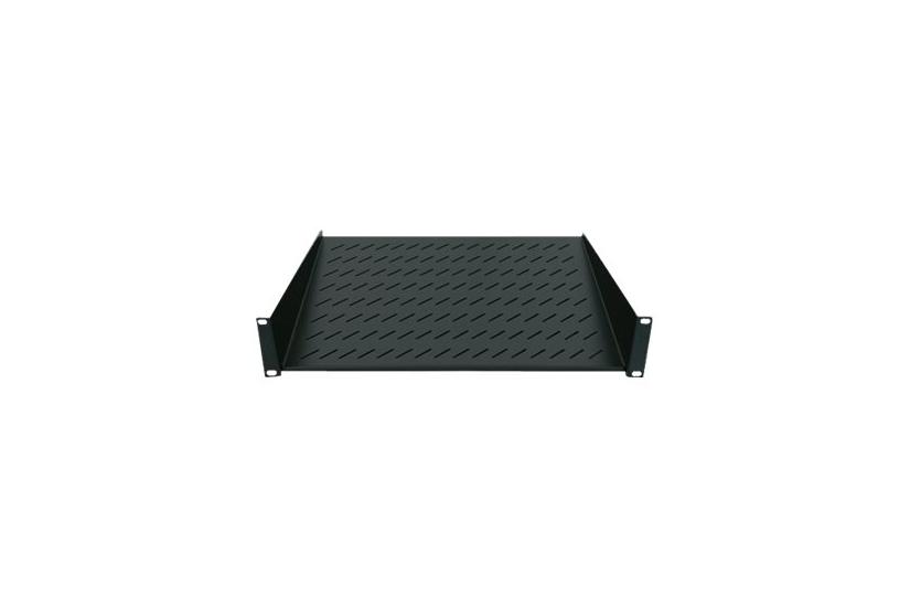 Intellinet 19 Cantilever Shelf 1u -point Front Mount 150mm Depth Max 25kg Black Three Year Warranty Rackhylde 1u