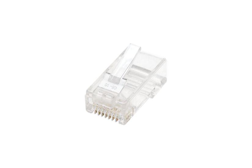 Intellinet Rj45 Modular Plugs Cat5e Utp -prong For Stranded Wire 15 Gold Plated Contacts 100 Pack Netværk-konnektor