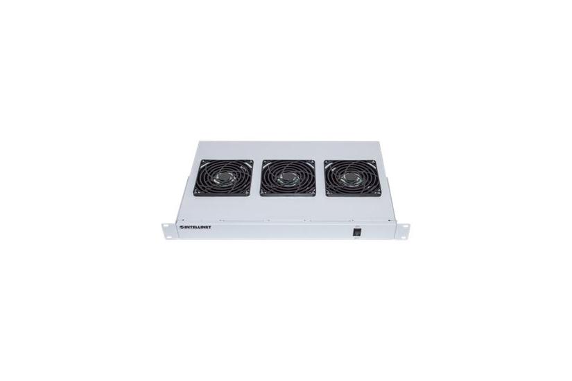 Intellinet -fan Ventilation Unit For 19 Racks 1u Grey Bakke Til Blæser Rack 1u