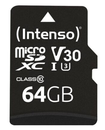 Intenso Flashhukommelseskort 64 Gb Microsdxc Uhs-