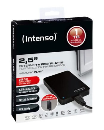 Intenso Memory Play   Tb Ekstern Hdd 5400 Rpm Usb