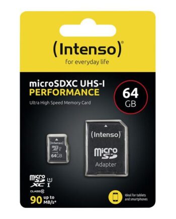 Intenso Performance Flashhukommelseskort 64 Gb Microsdxc Uhs-