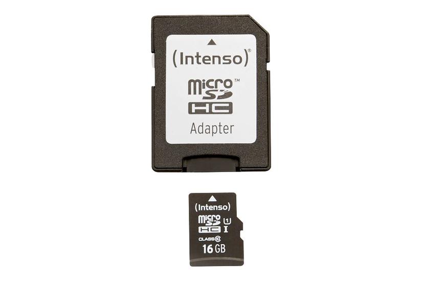 Intenso Premium Flashhukommelseskort 16 Gb Microsdhc Uhs-