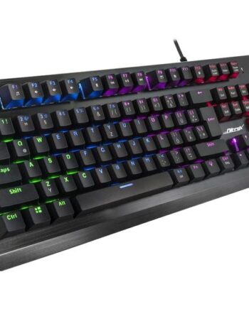 Inter-tech Nitrox Nk-2000me Tastatur Qwerty Poleret Aluminium Indgangsudstyr
