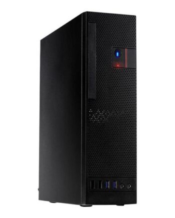 Inter-tech  -331 Ultrakompakt Skrivebordsetui Mini Itx