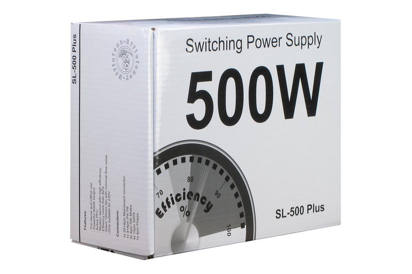 Inter-tech Sl-500 Plus Strømforsyning 500w Atx12v