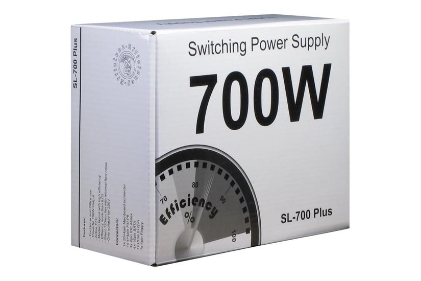 Inter-tech Sl-700 Plus Strømforsyning 700w Atx12v