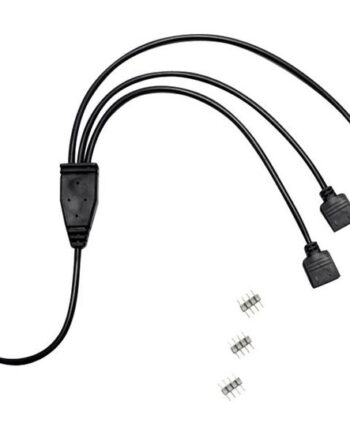 Inter-tech Strøm-splitter Strøm  -pin Til Strøm  -pin 48 Cm