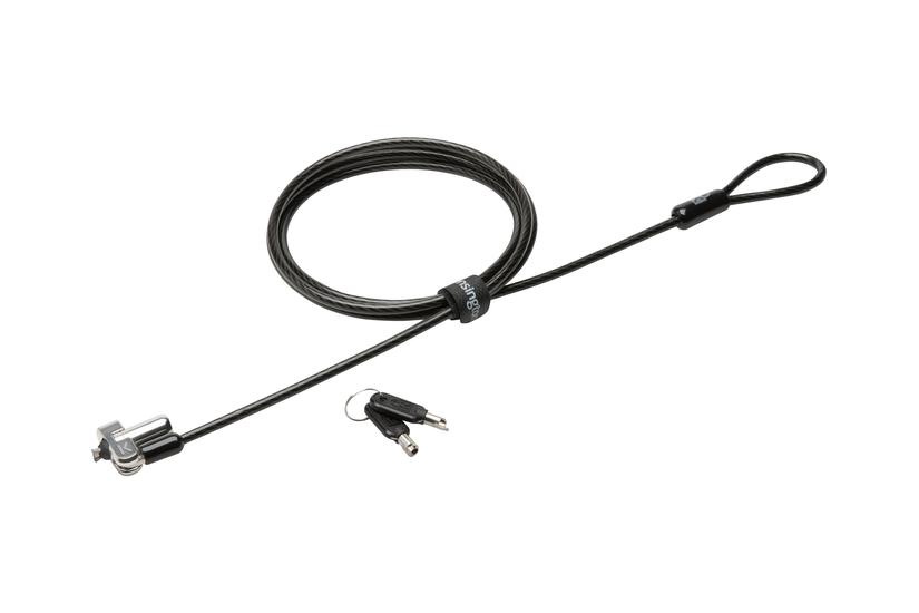 Kensington N17 Keyed Laptop Lock For Wedge Shaped Slots Sikkerhedskabelslås
