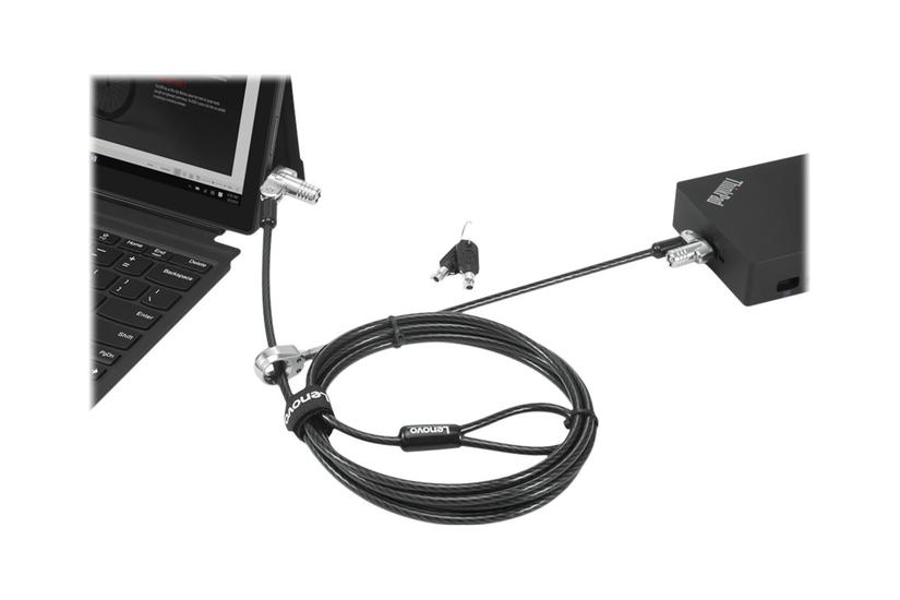 Kensington Nanosaver Masterkey Twin Head Lock Cable Lock Sikkerhedskabelslås
