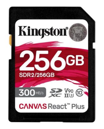 Kingston Canvas React Plus Flashhukommelseskort 256 Gb Sdxc Uhs-ii
