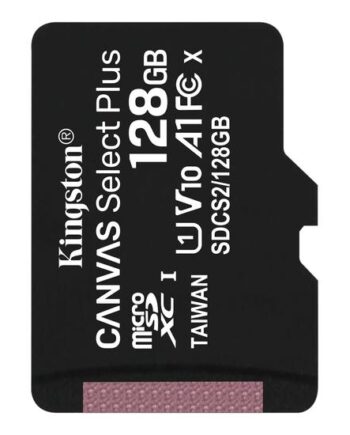 Kingston Canvas Select Plus Flashhukommelseskort 128 Gb Microsdxc Uhs-