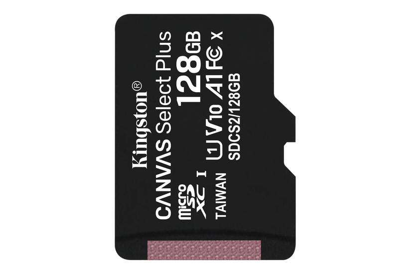 Kingston Canvas Select Plus Flashhukommelseskort 128 Gb Microsdxc Uhs-