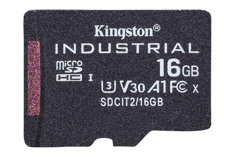 Kingston Industrial Flashhukommelseskort 16 Gb Microsdhc Uhs-