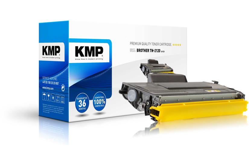Kmp -t21 Sort Kompatibel Tonerpatron Alternativ Til: Brother Tn2120