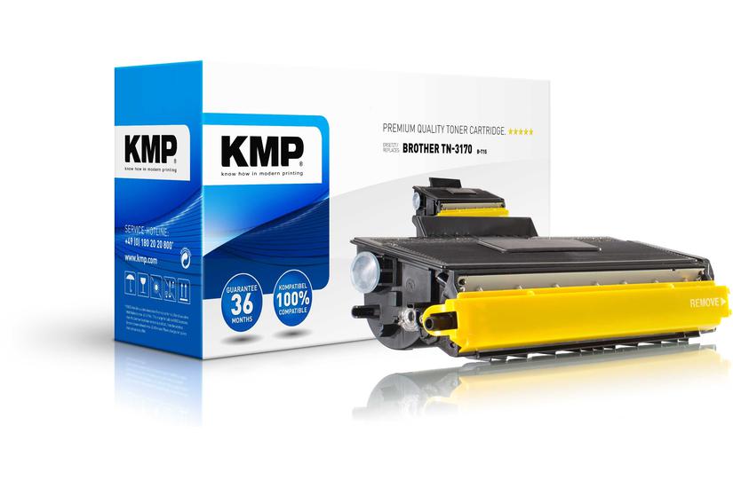 Kmp -t15 Sort Kompatibel Tonerpatron Alternativ Til: Brother Tn3170