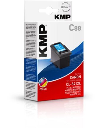 Kmp C88 Farve  Cyan  Magenta  Gul  Kompatibel Blækpatron  Alternativ Til: Canon 5226b005  Canon Cl-541