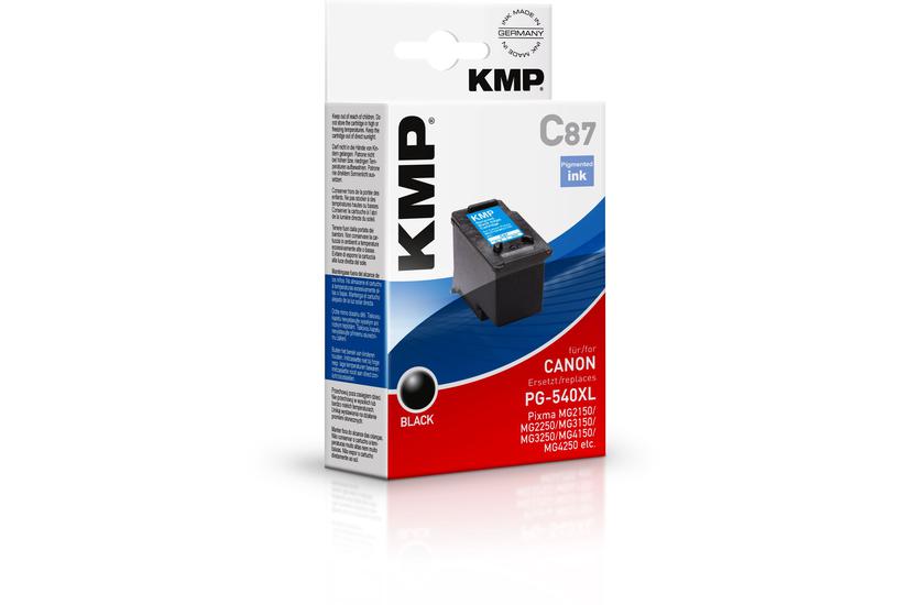Kmp C87 Sort Kompatibel Blækpatron Alternativ Til: Canon 5222b005 Canon Pg-540