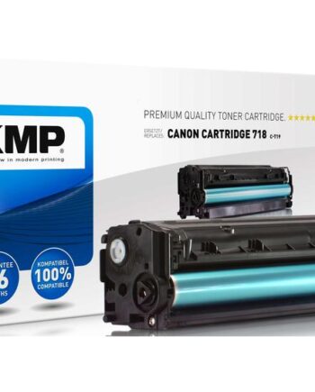 Kmp  -t22 Gul Kompatibel Tonerpatron  Alternativ Til: Canon 718y
