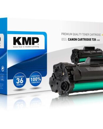 Kmp  -t27 Sort Kompatibel Tonerpatron  Alternativ Til: Canon 728