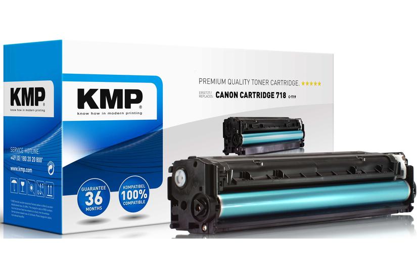 Kmp -t19 Sort Kompatibel Tonerpatron Alternativ Til: Canon 718bk