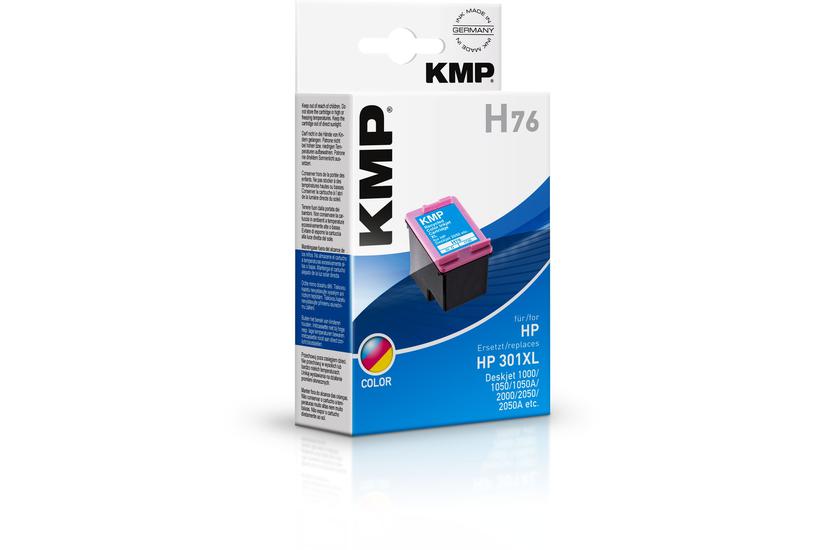 Kmp H76 Farve Cyan Magenta Gul Kompatibel Blækpatron Alternativ Til: Hp 301 Hp Ch564ee