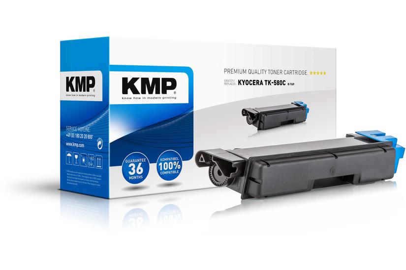 Kmp -t49 Cyan Kompatibel Tonerpatron Alternativ Til: Kyocera Tk-580c