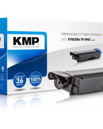 Kmp  -t53 Cyan Kompatibel Tonerpatron  Alternativ Til: Kyocera Tk-590c