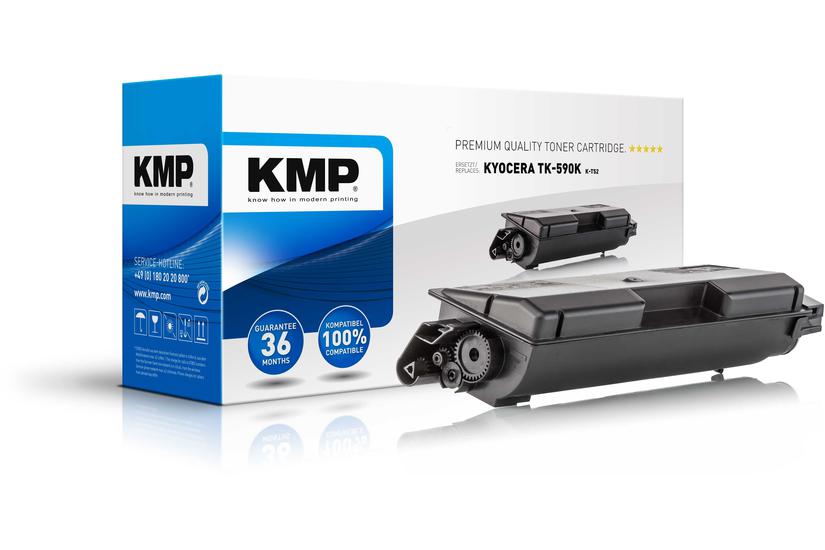 Kmp -t52 Sort Kompatibel Tonerpatron Alternativ Til: Kyocera Tk-590k
