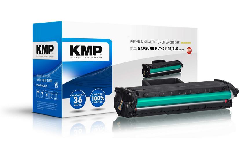 Kmp Sa-t85 Sort Kompatibel Tonerpatron Alternativ Til: Samsung Mlt-d111s
