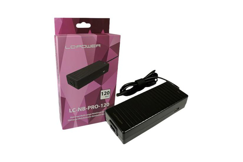 Lc Power Lc-nb-pro-120 Strømforsyningsadapter 120 Watt