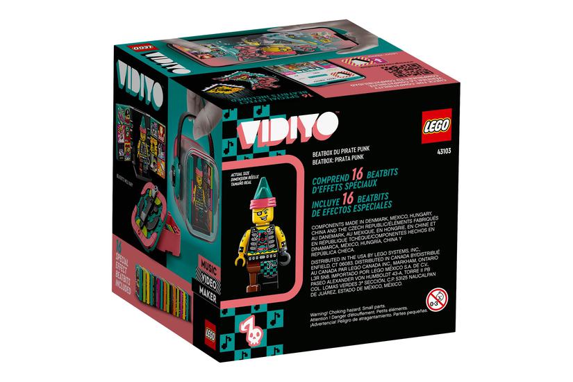 Lego Vidiyo 43103 Punk Pirate Beatbox Byggesæt