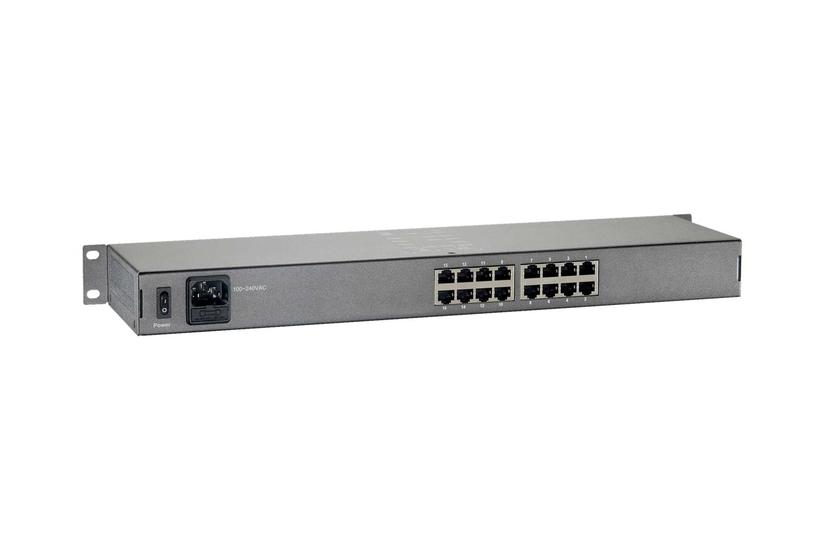 Levelone Fep-1601w150 Switch 16 Porte Monterbar På Stativ