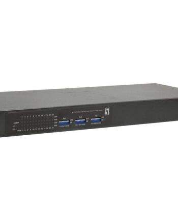 Levelone Fgp-2602w380 Switch 26 Porte Monterbar På Stativ