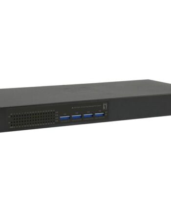 Levelone Fgp-3400w380 Switch 34 Porte Monterbar På Stativ