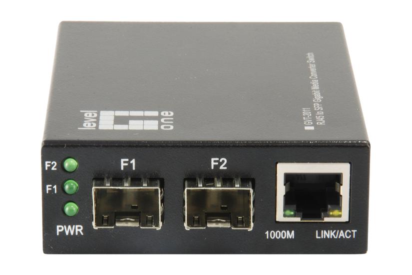 Levelone Gvt-2011 Fibermedieomformer 10mb Lan 100mb Lan 1gbe