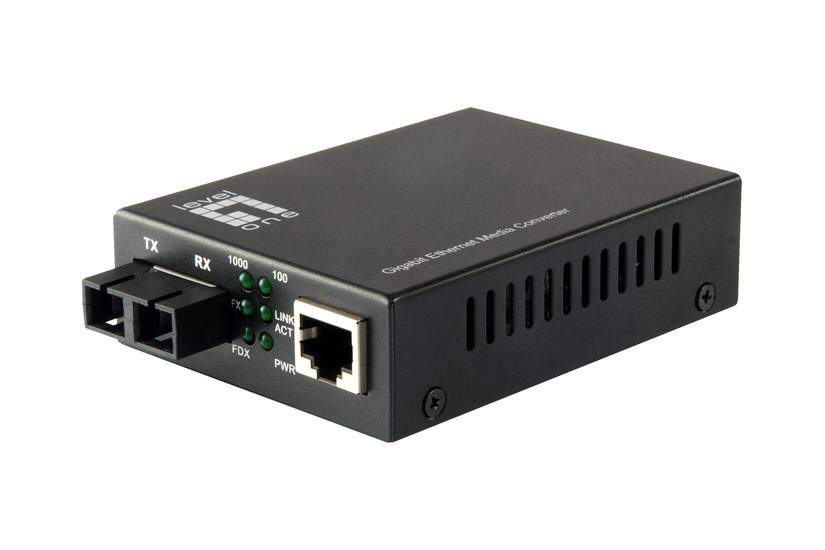 Levelone Gvt-2002 Fibermedieomformer 10mb Lan 100mb Lan Gige