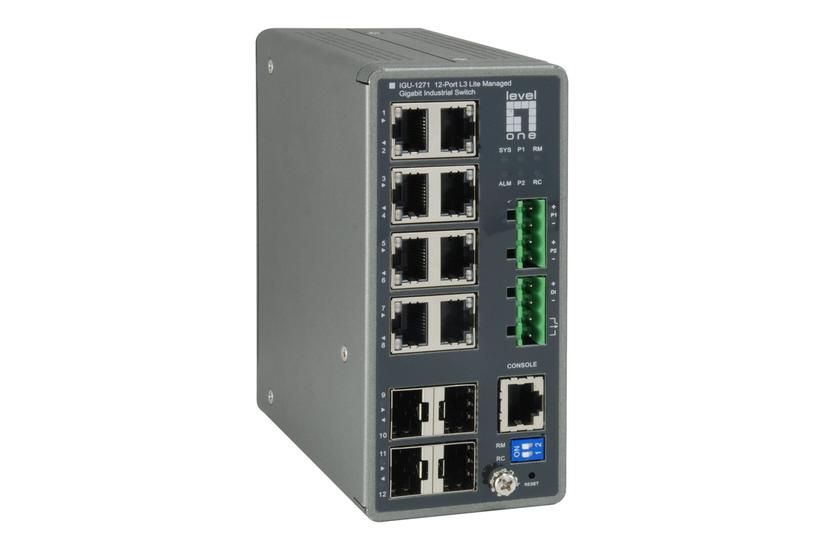 Levelone Igu-1271 Switch 12 Porte Administreret
