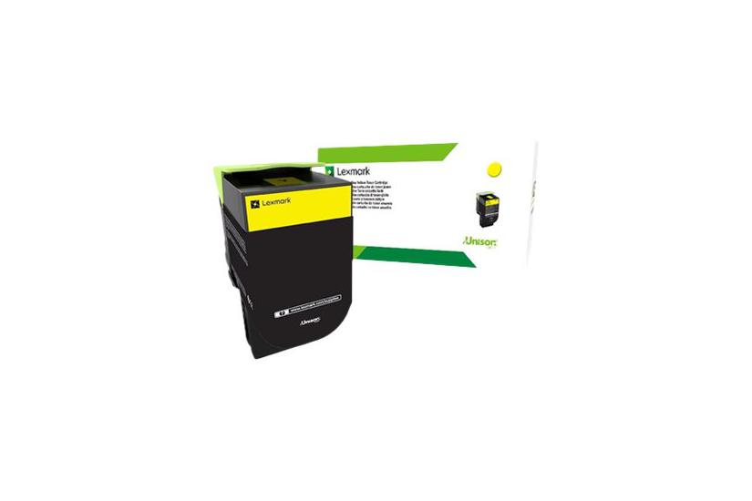 Lexmark Gul Original Tonerpatron