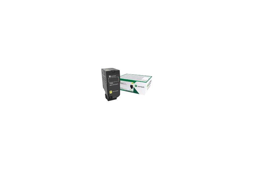 Lexmark Gul Original Tonerpatron