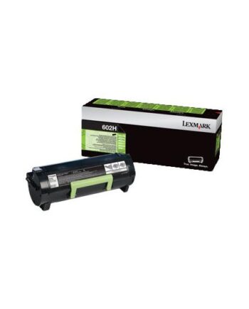 Lexmark 602h Højtydende Sort Original Tonerpatron Lexmark Corporate