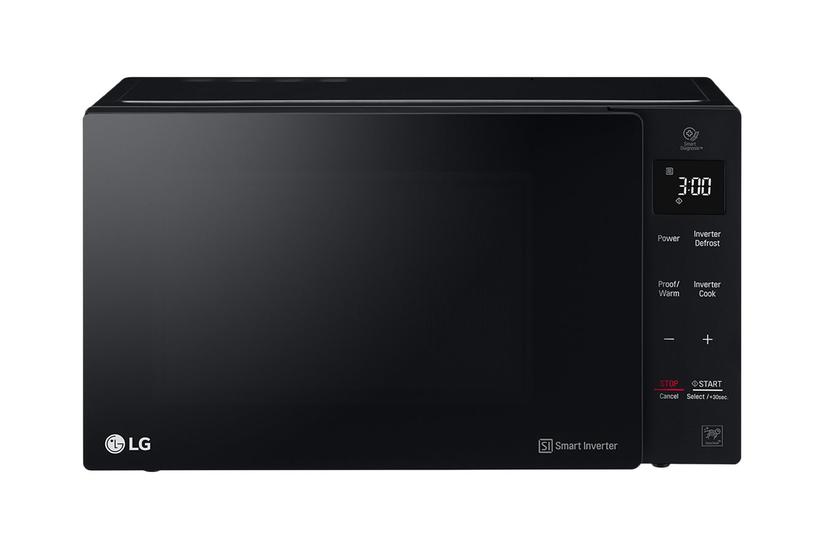 Lg Neochef Mh6535gis Mikrobølgeovn Med Grill Fritstående Sort