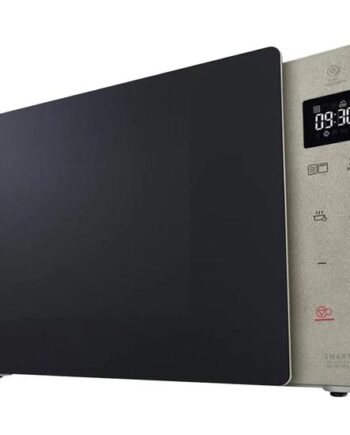 Lg Neochef Mh6535nbs Mikrobølgeovn Med Grill Fritstående Sort Stålsølv
