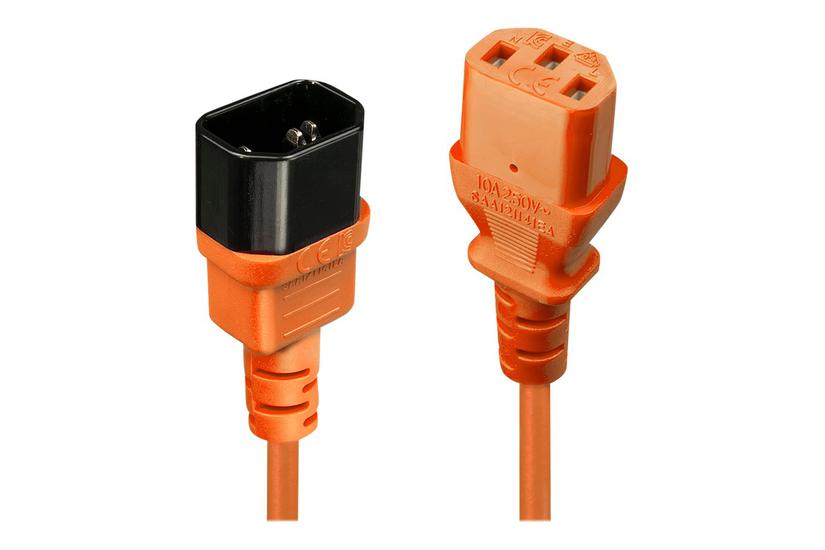Lindy Forlængerkabel Til Strøm Power Iec 60320 C13 Til Iec 60320 C14