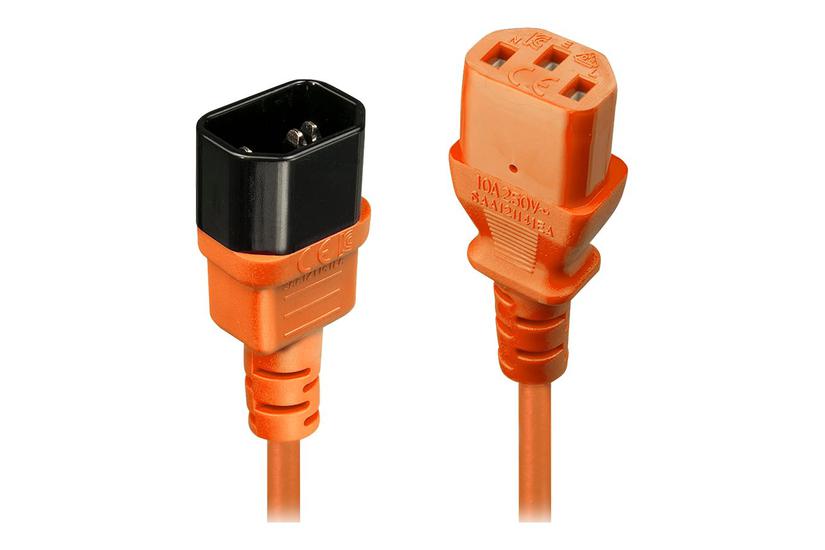 Lindy Forlængerkabel Til Strøm Power Iec 60320 C13 Til Iec 60320 C14