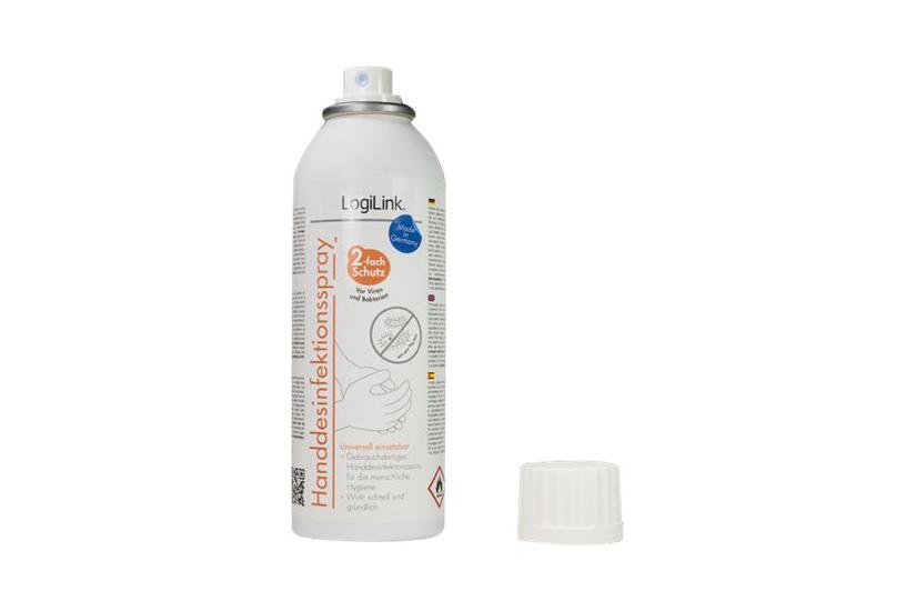 Logilink Hånddesinfektionsmiddel Sprayflaske 150 Ml Farveløs