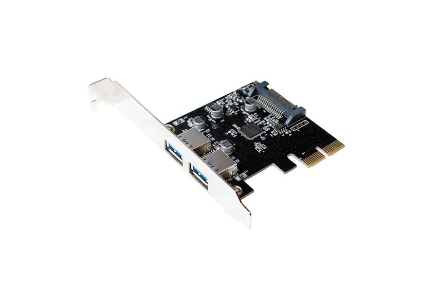Logilink Pci Express Card 2x Usb Usb-adapter Pcie X2 Usb